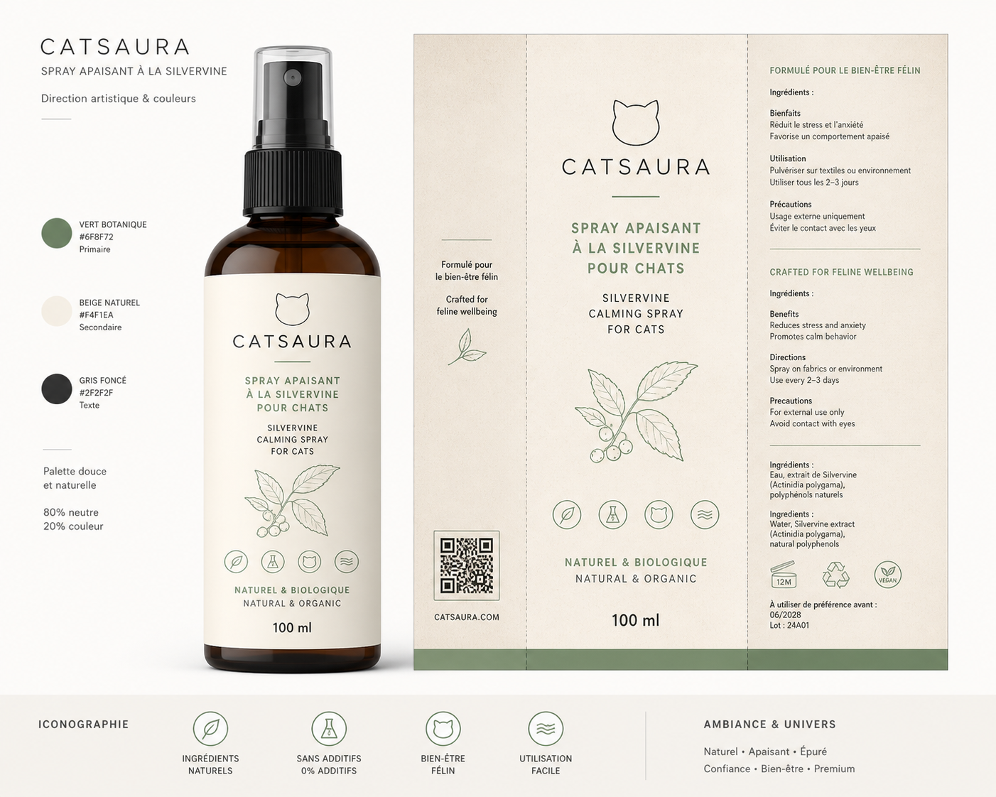 LE SPRAY | Spray Apaisant à la Silvervine (100ml)